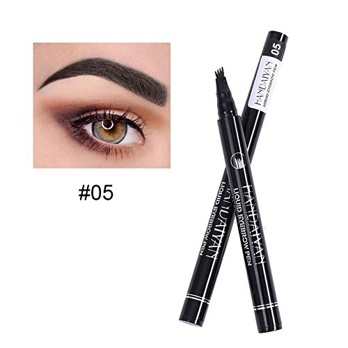 Карандаш для бровей Cocohot 4 Fork Waterproof Durable Liquid Eyebrow Pencil, фото №1