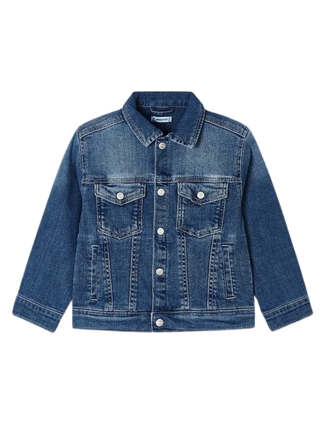 Джинсова куртка Mayoral Trucker для хлопчиків, середня, фото №1