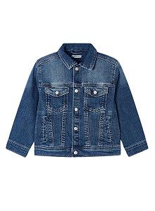 Джинсова куртка Mayoral Trucker для хлопчиків, середня - Фото 1