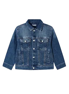 Джинсова куртка Mayoral Trucker для хлопчиків, середня - Фото 1