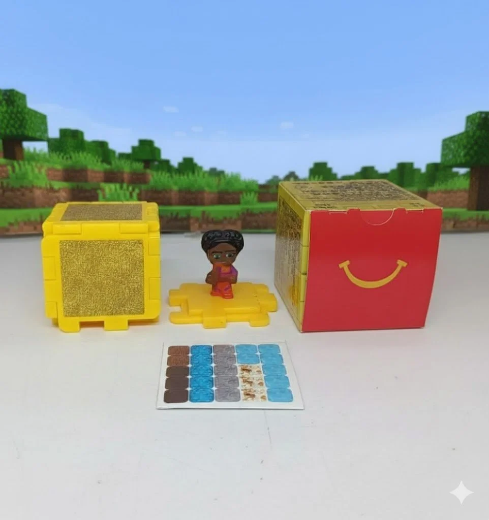 Фигурка Дон Minecraft (Minecraft Dawn) - McDonald's Happy Meal Майнкрафт Макдональдс хэппи мил игрушка, фото №2