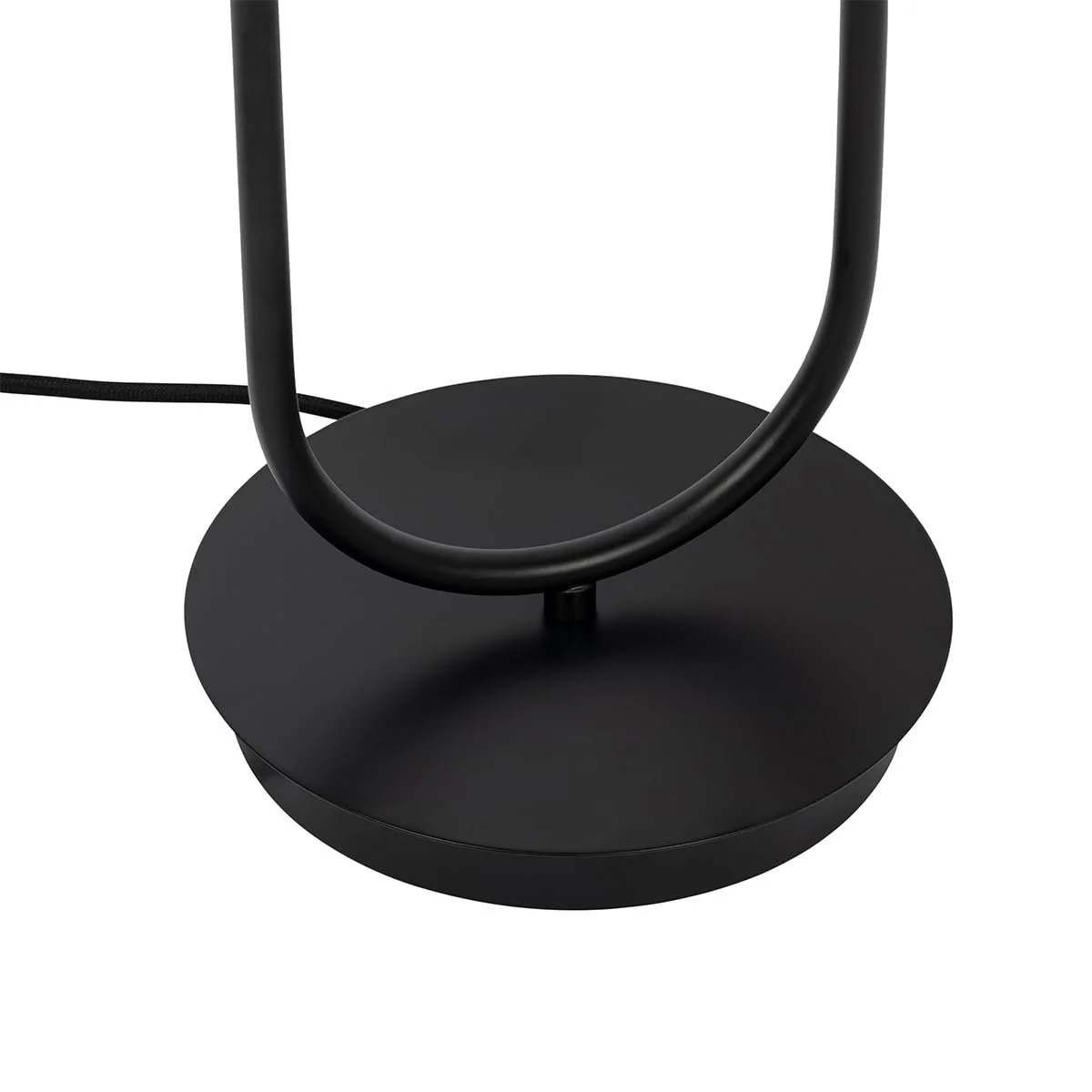 Настільна лампа Qazqa Laura Art Deco довгаста з димчастим склом на 2 лампи чорна E27, фото №9