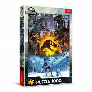Пазл Trefl Jurassic World In the World of Jurassic Park 1000 элементов 683 x 480 мм - Фото 1