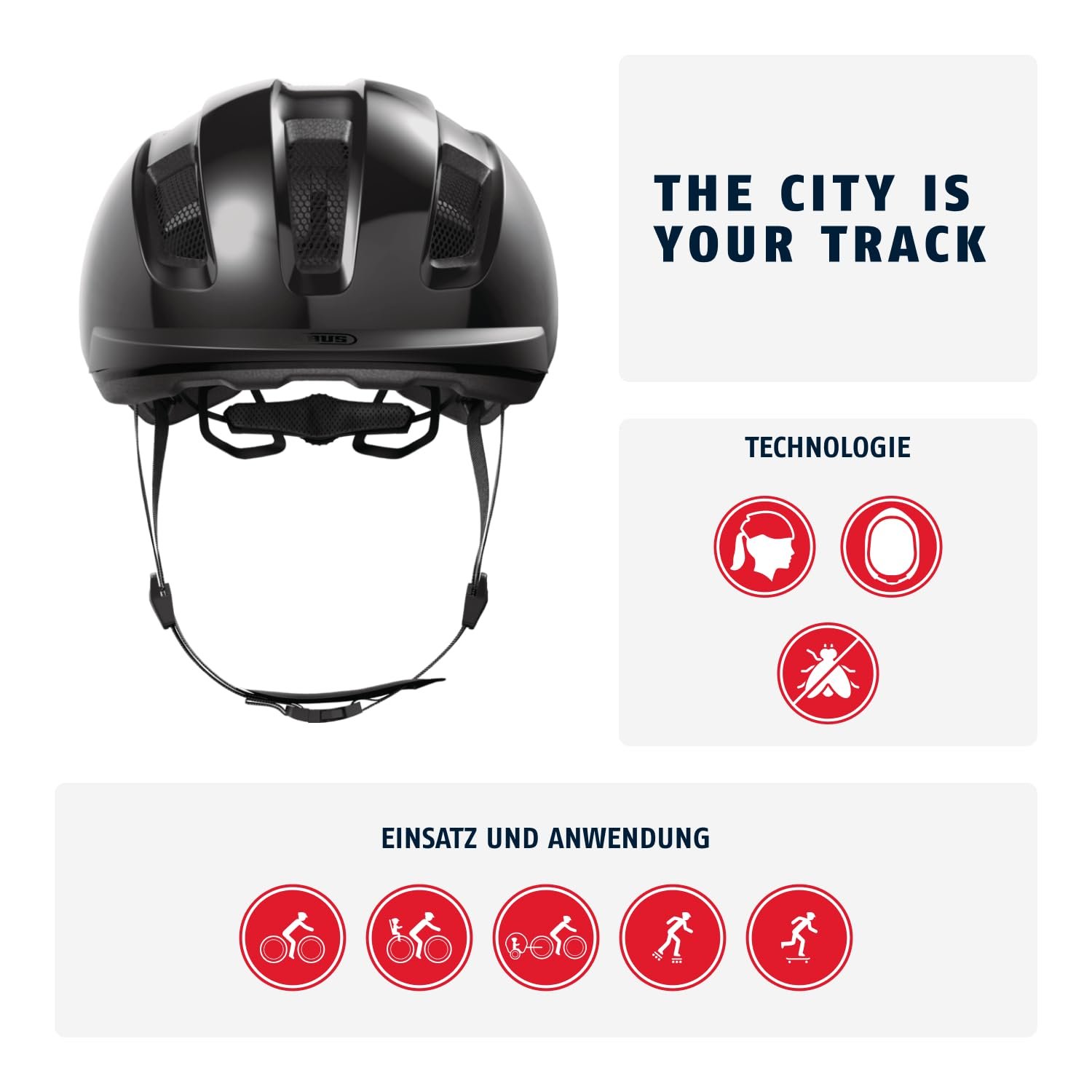 Шолом ABUS Purl-Y для велосипеда, підходить для E-Bike та S-Pedelec, стильний захисний шолом NTA для дорослих та підлітків, фото №2