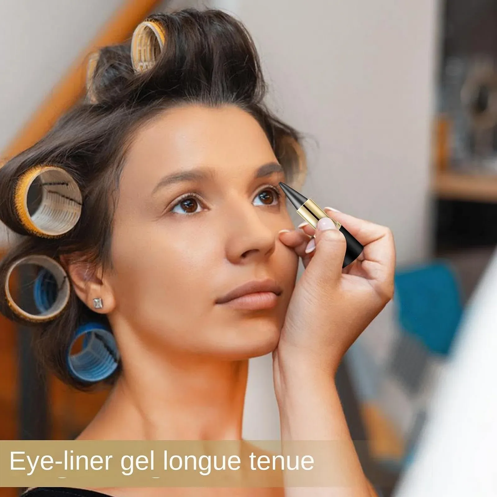 Гель-олівець для очей Schwarzer Gel-Eyeliner, стійкий, чорний, фото №3