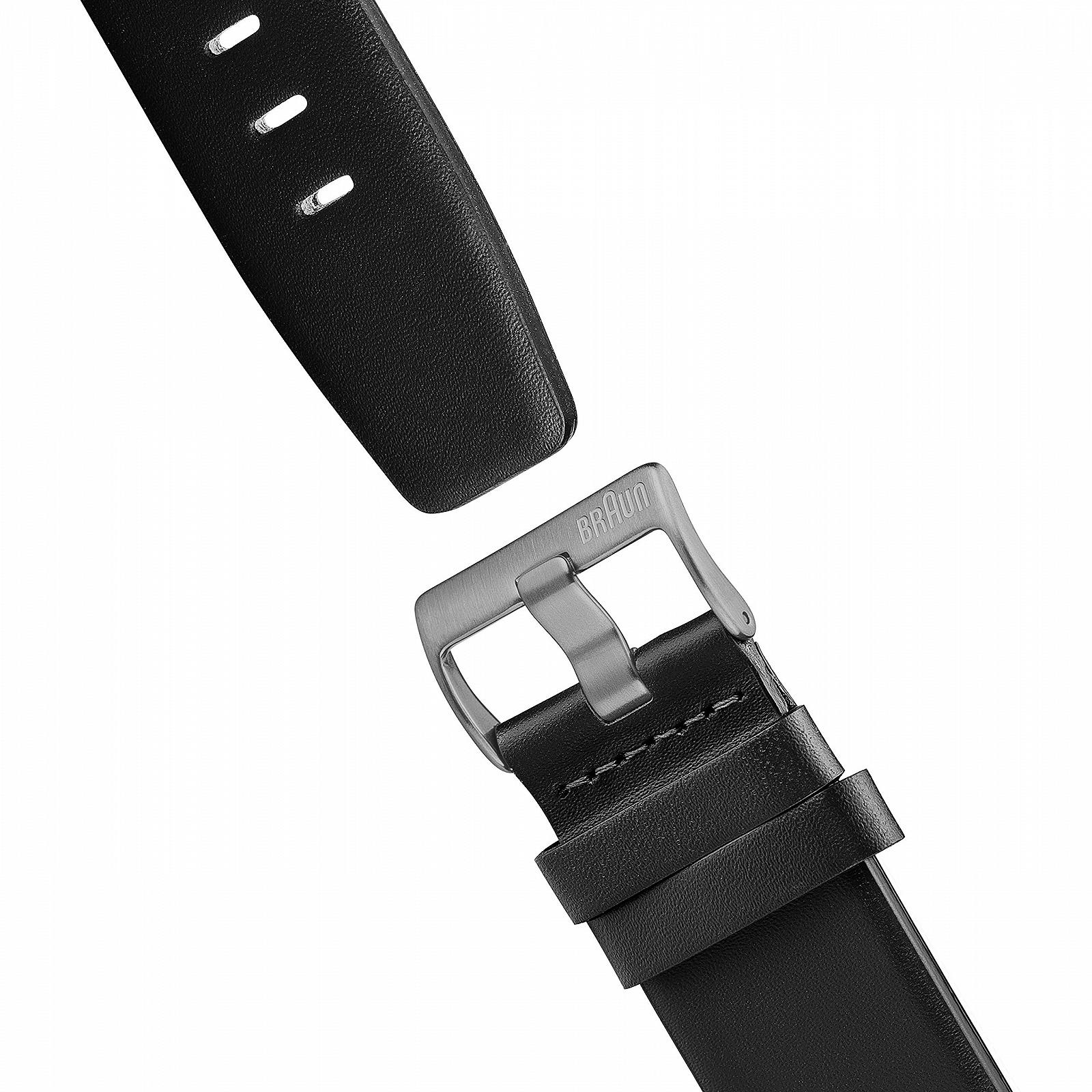 Мужские Аналоговые Классические Кварцевые Часы Braun с Кожаным Ремешком BN0021BKG, фото №7 Мужские Аналоговые Классические Кварцевые Часы Braun с Кожаным Ремешком BN0021BKG, фото №7