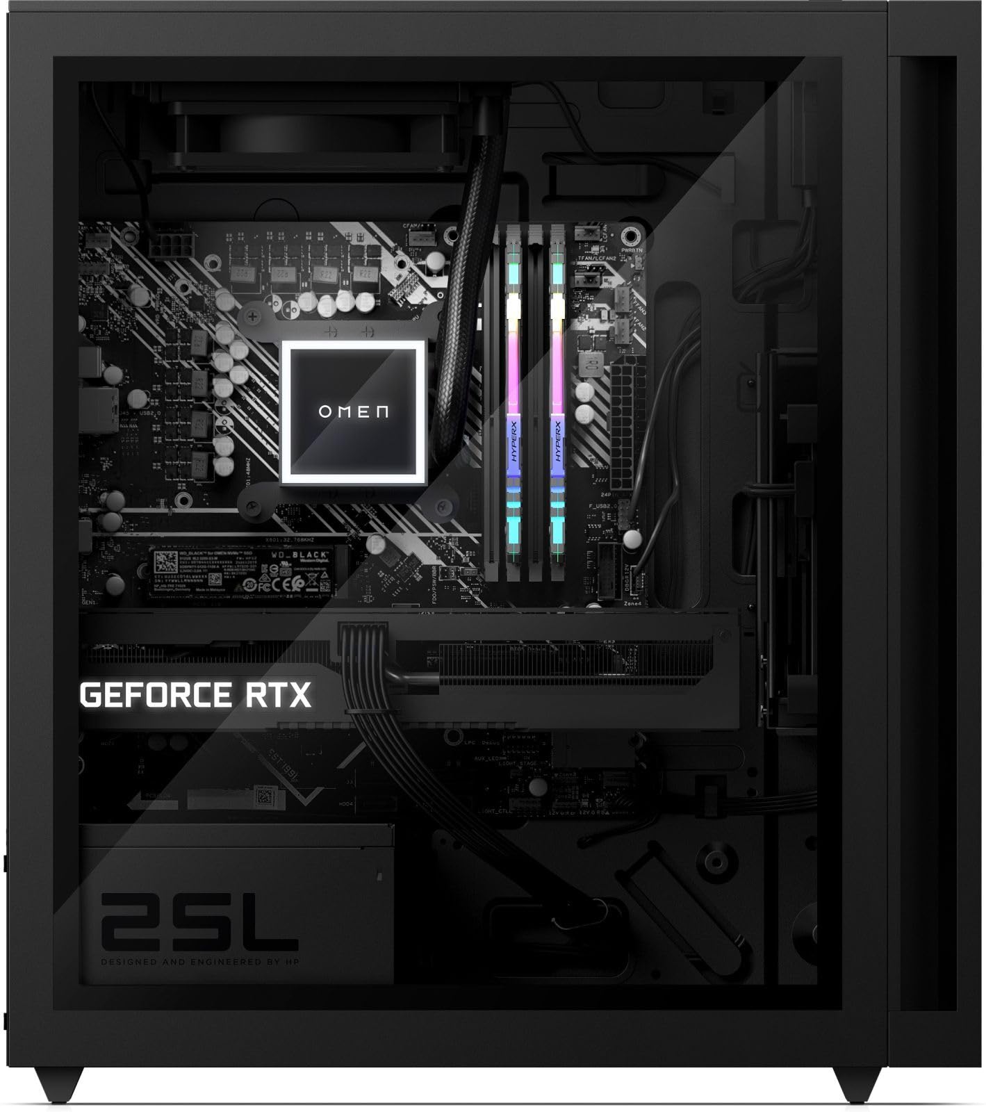 Геймерський ПК HP Omen GT15-2006ng A45CVEA#ABD Intel Core i7 14700F 16GB RAM 2000GB RTX 4070 Ti Super, фото №2