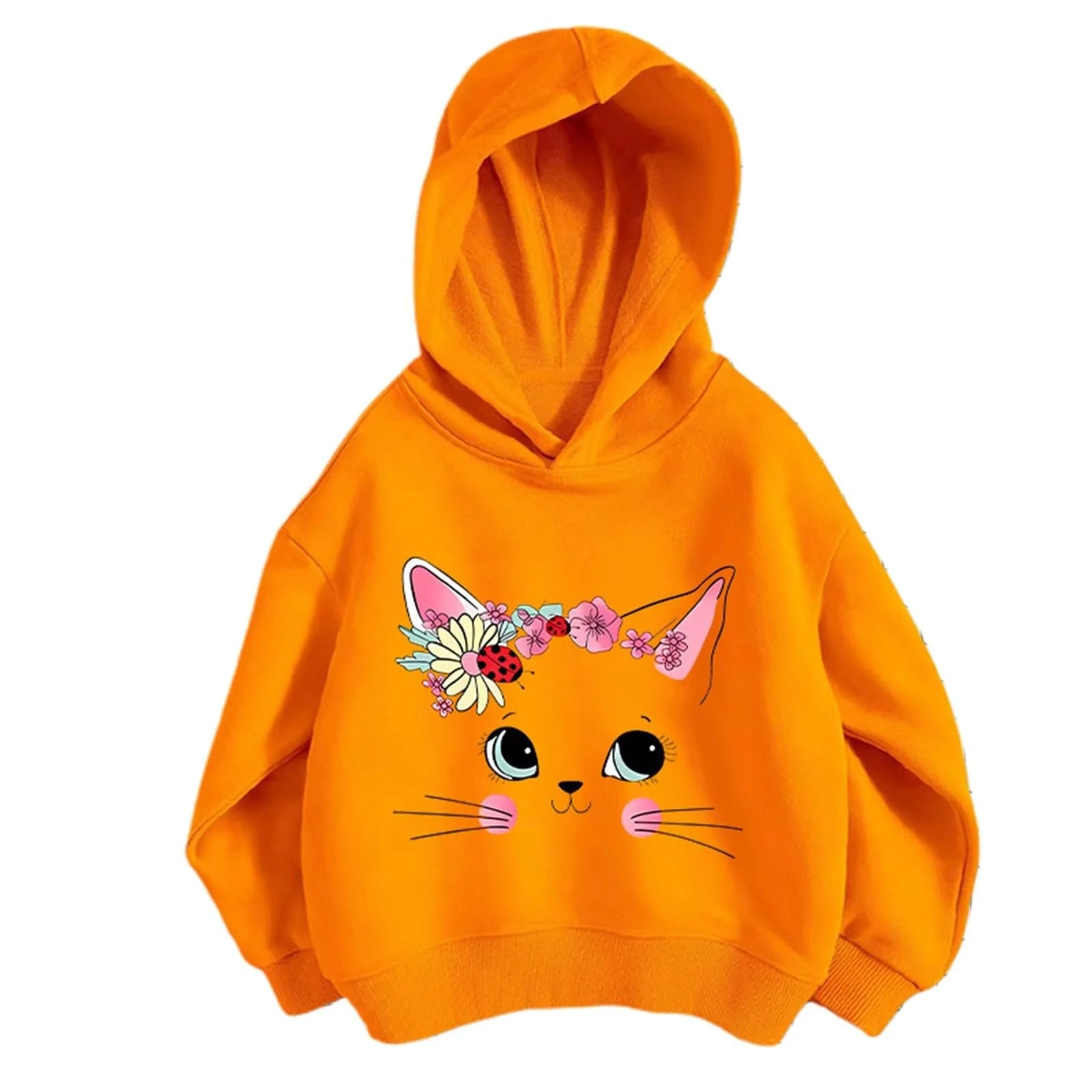 Девочковый Худи Толстовка с капюшоном на молнии Oversized Худи для подростков Осенний худи на молнии Oversized Худи Повседневный пуловер, фото №1