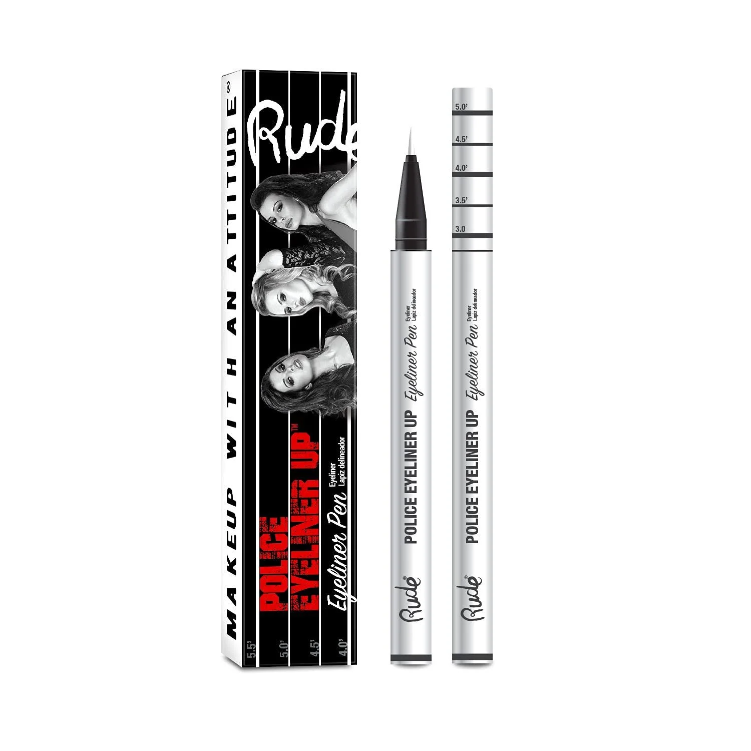 Подводка для глаз Rude Cosmetics Police Up Top Dog 0.4 г, фото №1