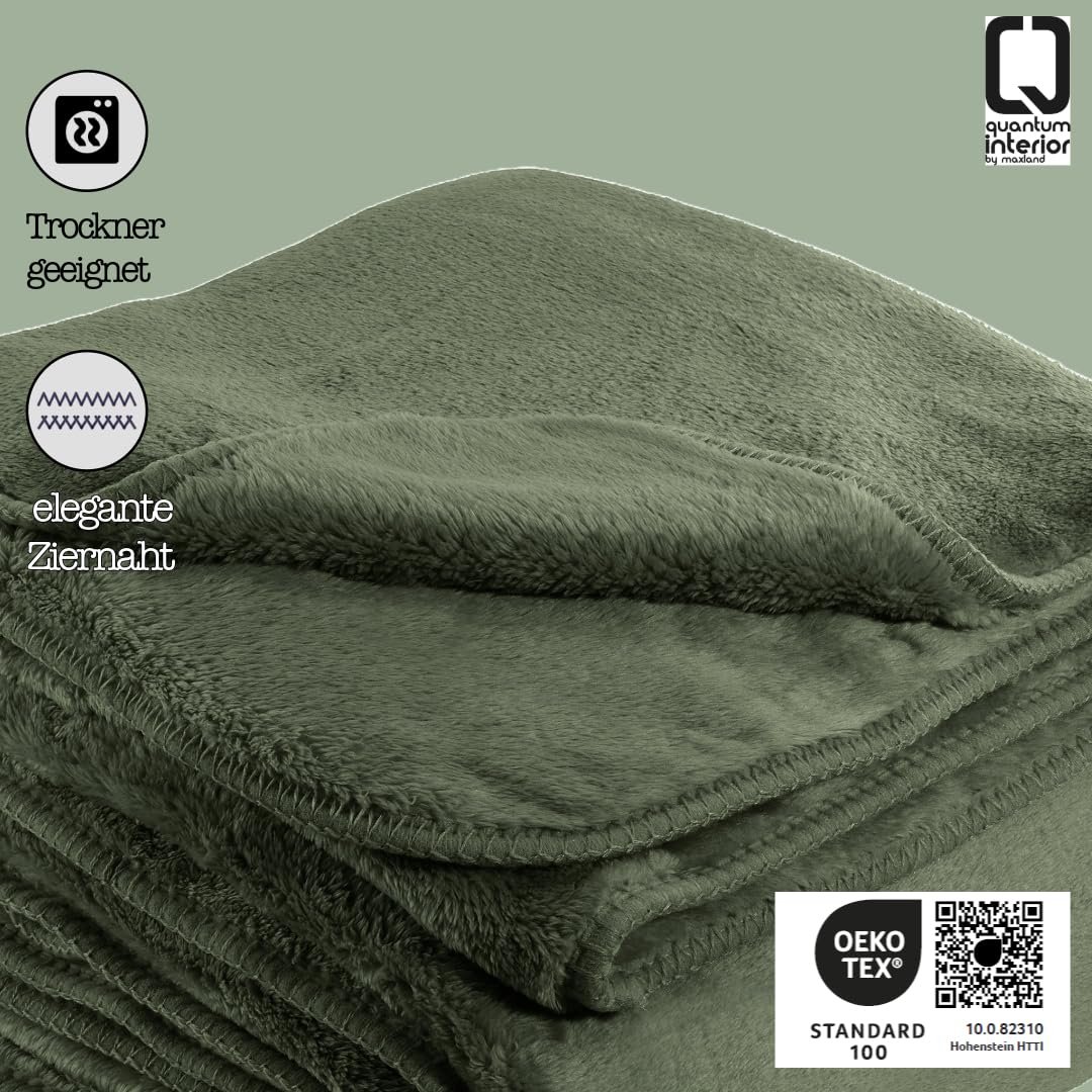 Покривало Quantum Interior by Maxland Cashmere Deluxe Cuddly Blanket, фото №3