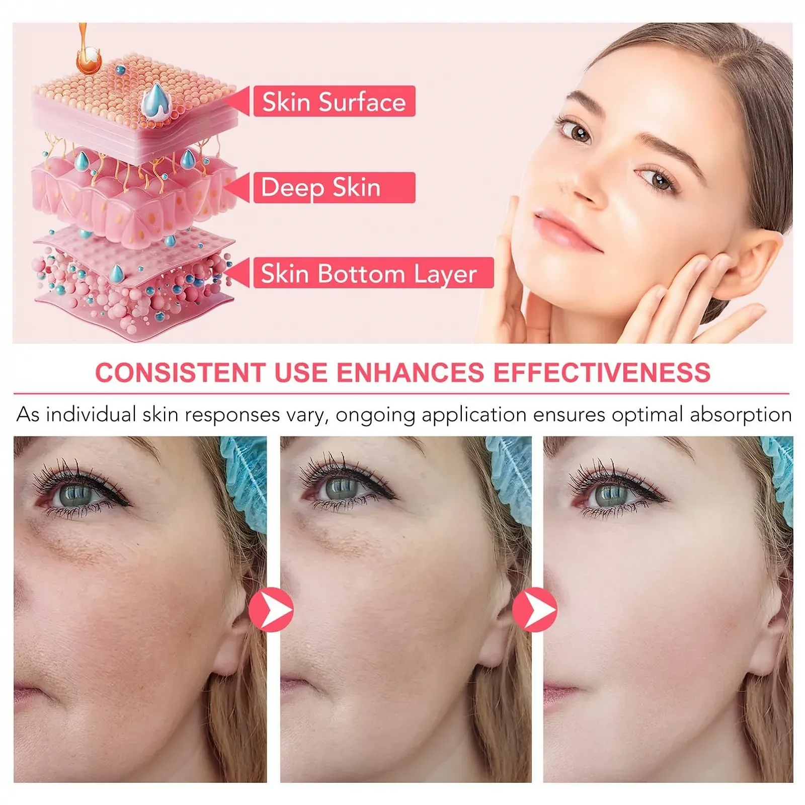 Маска Колагенова Organic для обличчя Зволожуюча, фото №3