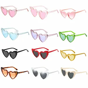 Солнцезащитные Очки Сердце (12 пар) - Фото 1