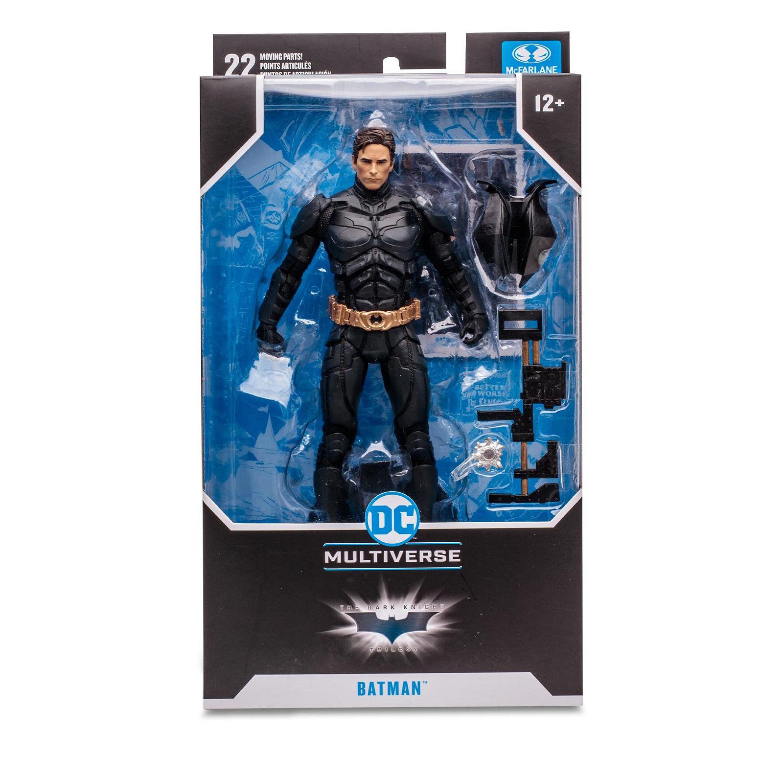 Фігурка Бетмена DC Multiverse 17,8 см (Темний Лицар) з екіпіровкою для стрибків з парашутом, фото №10