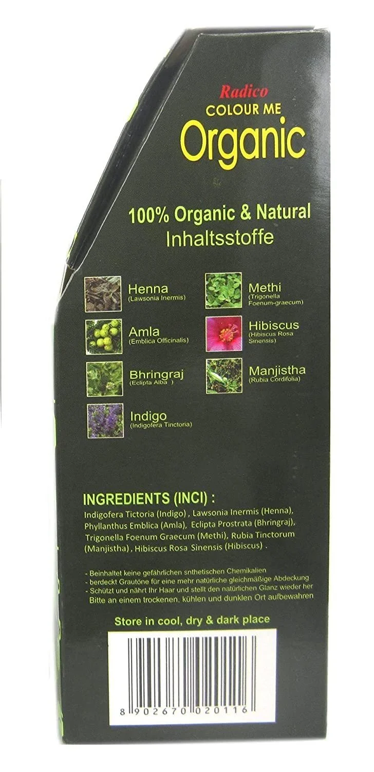 Фарба для волосся Radico Світло-коричневий Colour Me Organic Plant (Органічна, Веганська, Натуральна косметика) Світло-коричневий Brx2, фото №2 Фарба для волосся Radico Світло-коричневий Colour Me Organic Plant (Органічна, Веганська, Натуральна косметика) Світло-коричневий Brx2, фото №2