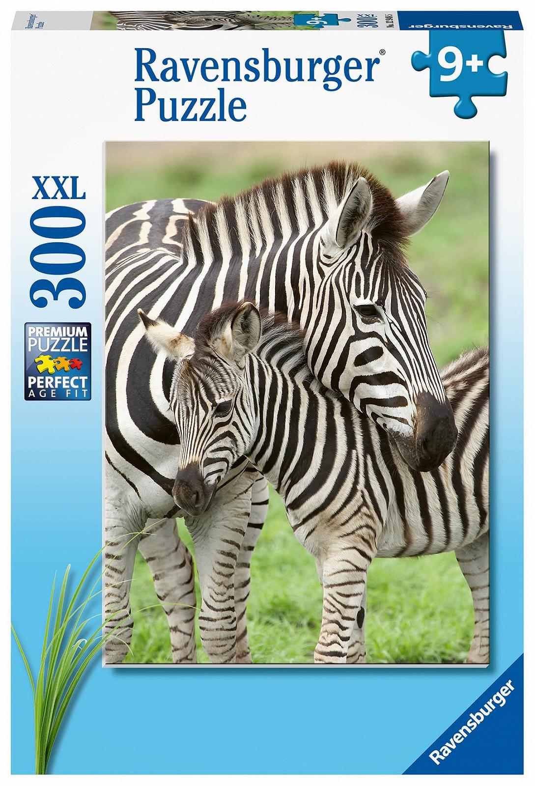 Пазли Ravensburger Zebra Love 300 XXL елементів, фото №1