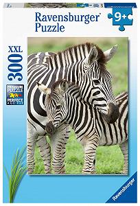 Пазли Ravensburger Zebra Love 300 XXL елементів - Фото 1