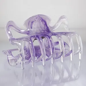 Заколка для волос большая WeLoveBeads 9 см Фиолетовый Сделано в Германии, 1 шт. в упаковке - Фото 1