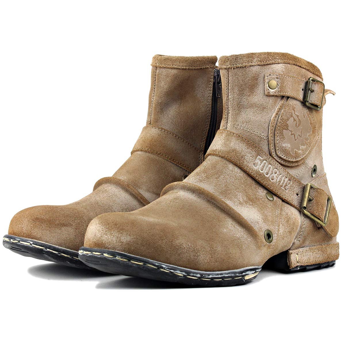 Мужские кожаные ботинки Chukka OSSTONE OS-5008-1-NH-DE-R, фото №5