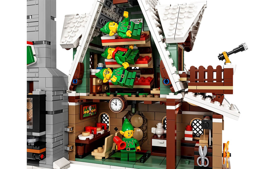 Конструктор LEGO Клубный Домик эльфов 1197 деталей 10275, фото №7