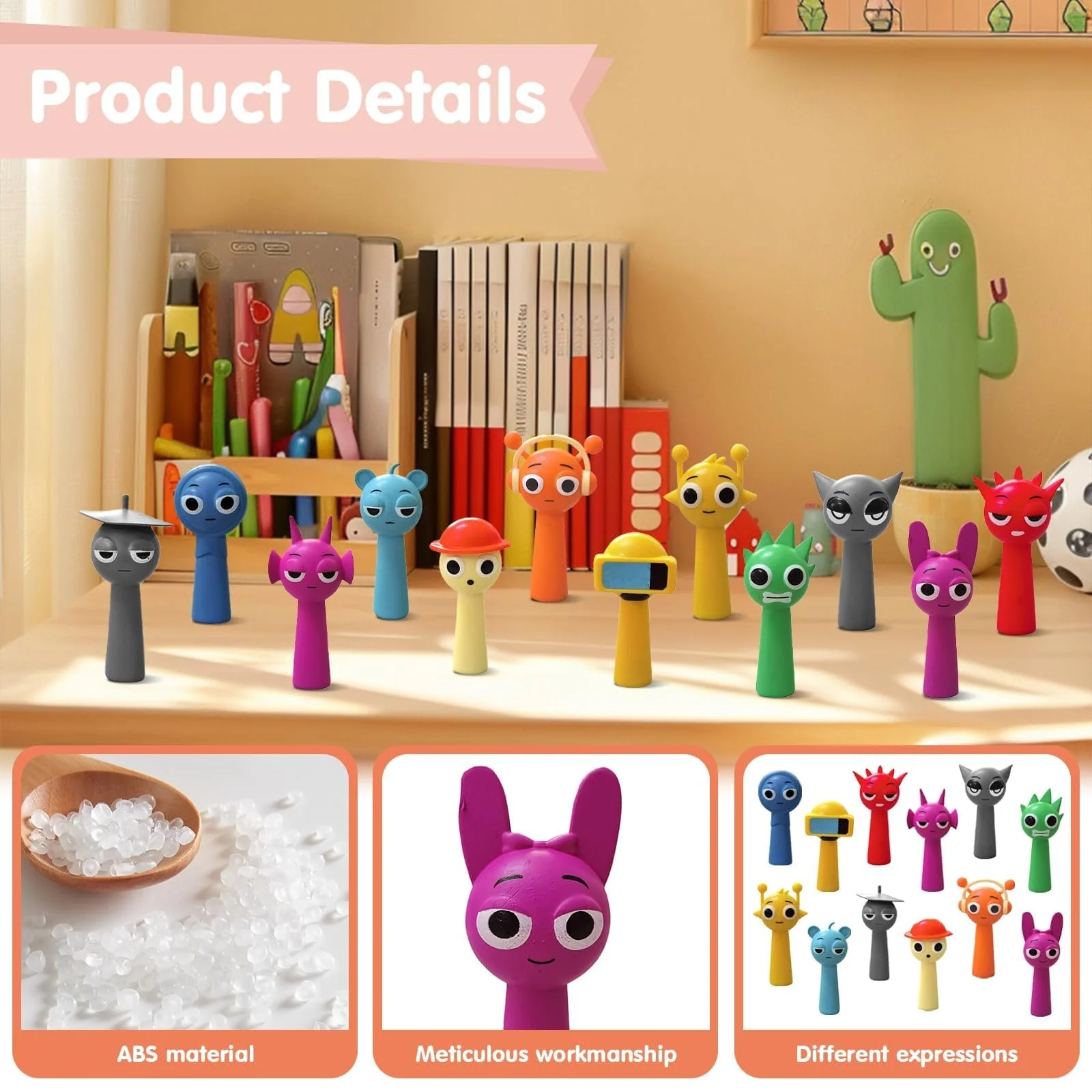 Набор игровых фигурок Sprunki Style 1, фото №3