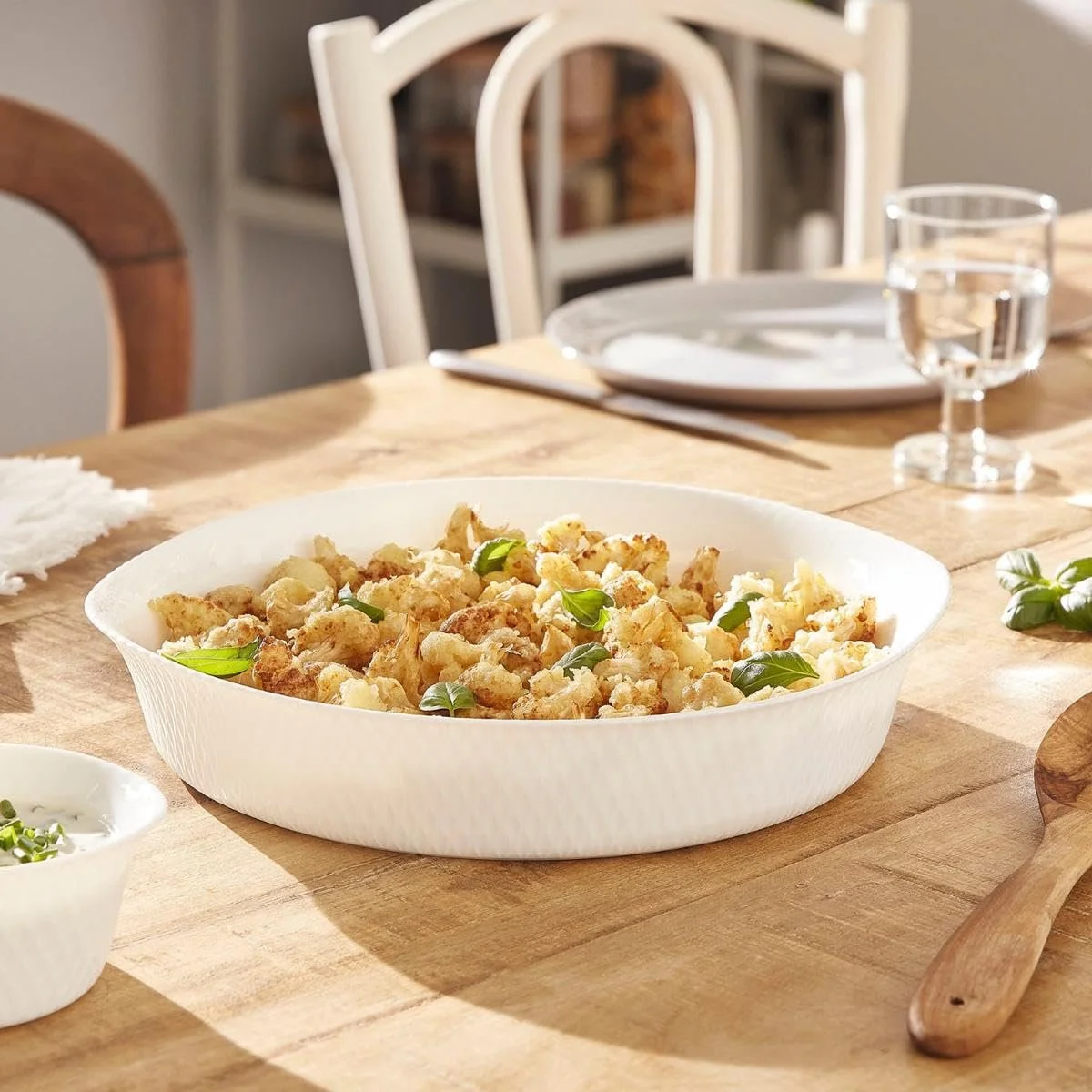 Форма для запікання Luminarc Smart Cuisine 28 см опалова, що штабелюється, фото №3 Форма для запікання Luminarc Smart Cuisine 28 см опалова, що штабелюється, фото №3