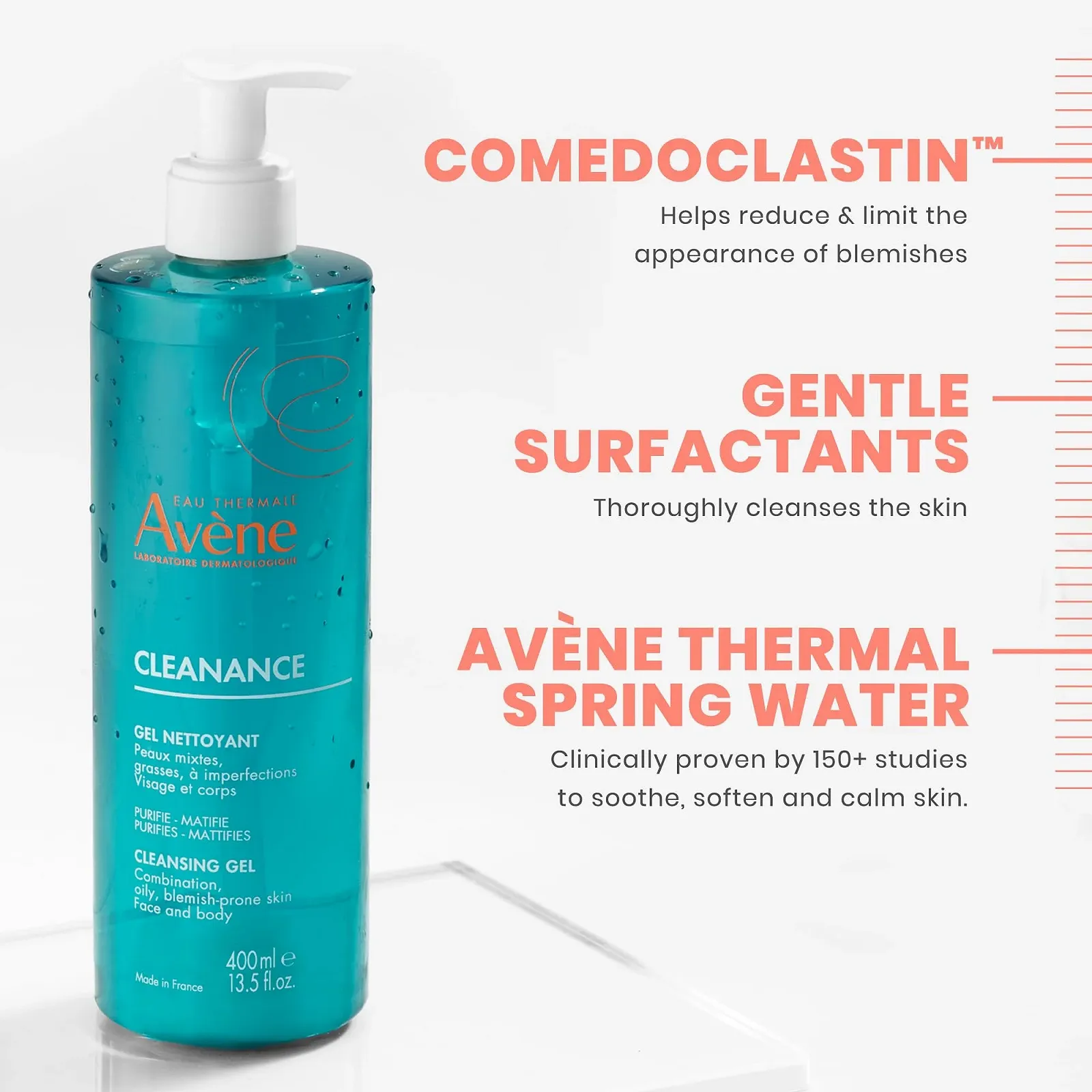 Гель для умывания Avene Cleanance 400 мл, фото №5