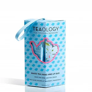 Крем для рук и ногтей Teaology Белый чай 75 мл + Средство для увеличения объема губ Teaology Trasparent 10 мл - Фото 1