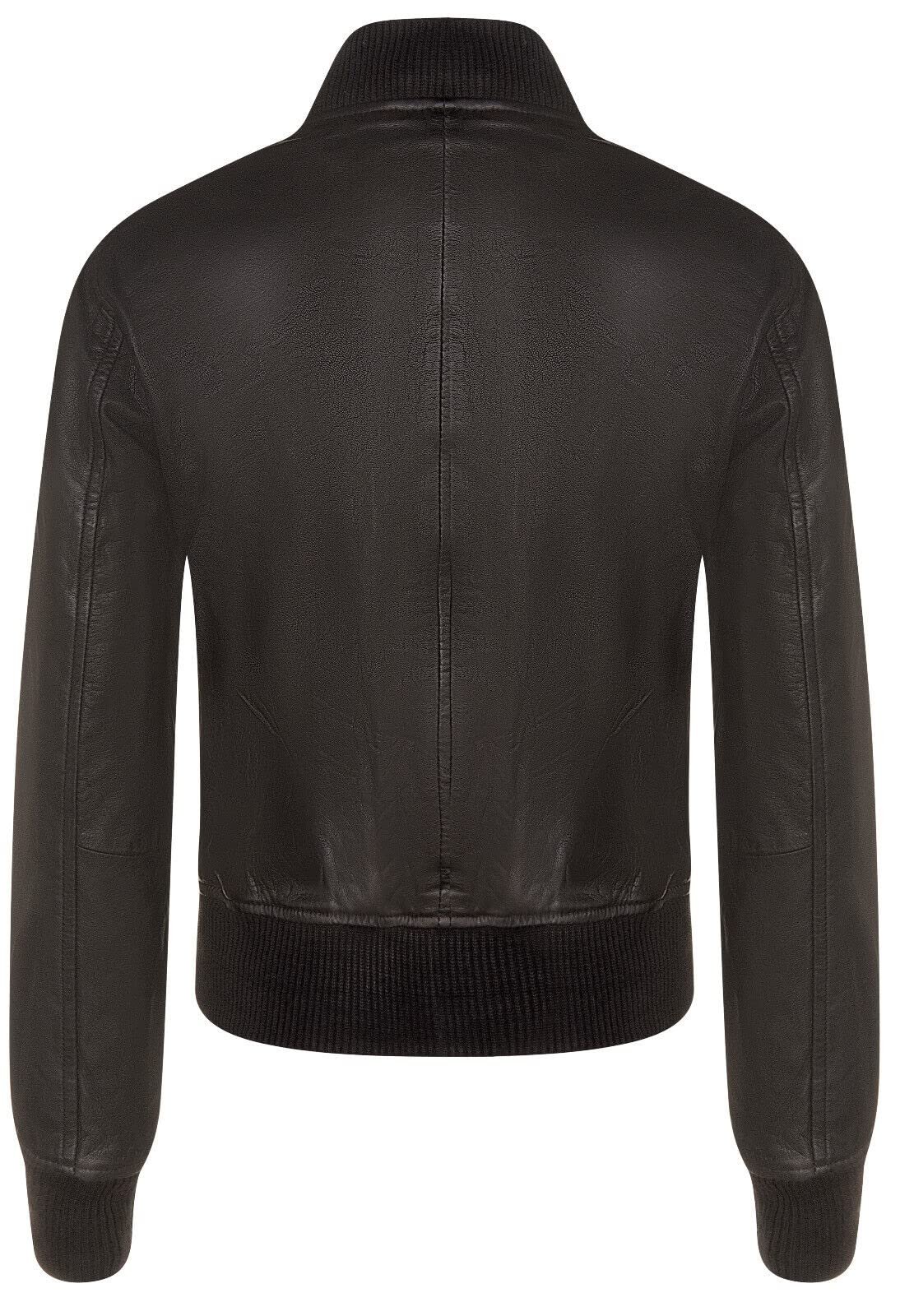 Бомбер Infinity Leather MA-1 Женская кожаная куртка из натуральной кожи, фото №3