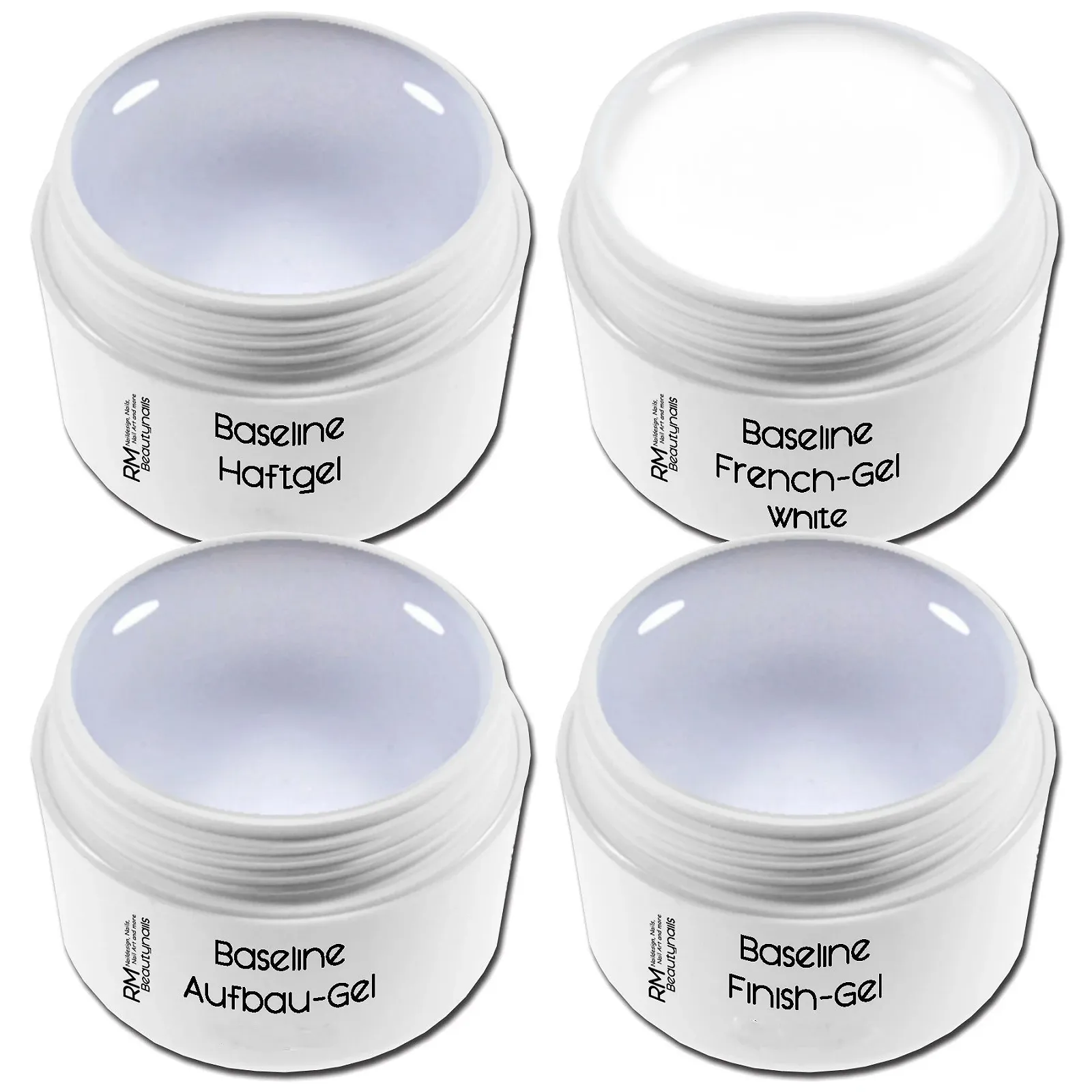УФ Гель Набор из 4 Адгезивный Гель, Гель для наращивания Прозрачный Средней вязкости, Финишный Гель, Французский Гель 5 мл каждый Набор 6, фото №1 УФ Гель Набор из 4 Адгезивный Гель, Гель для наращивания Прозрачный Средней вязкости, Финишный Гель, Французский Гель 5 мл каждый Набор 6, фото №1