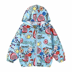 Вітровка Дитяча Дихаюча з капюшоном Вітронепроникна - Фото 1