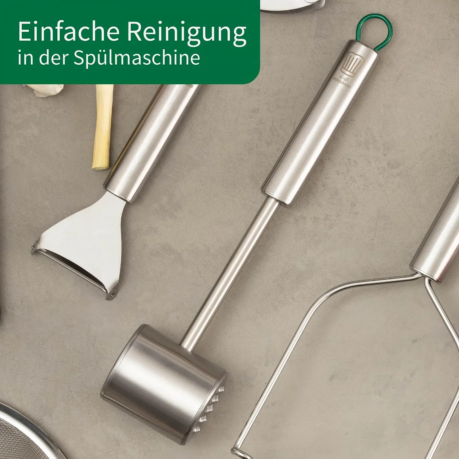Тендерайзер для мяса Chefkoch trifft Fackelmann Stainless Steel 18/10, фото №5