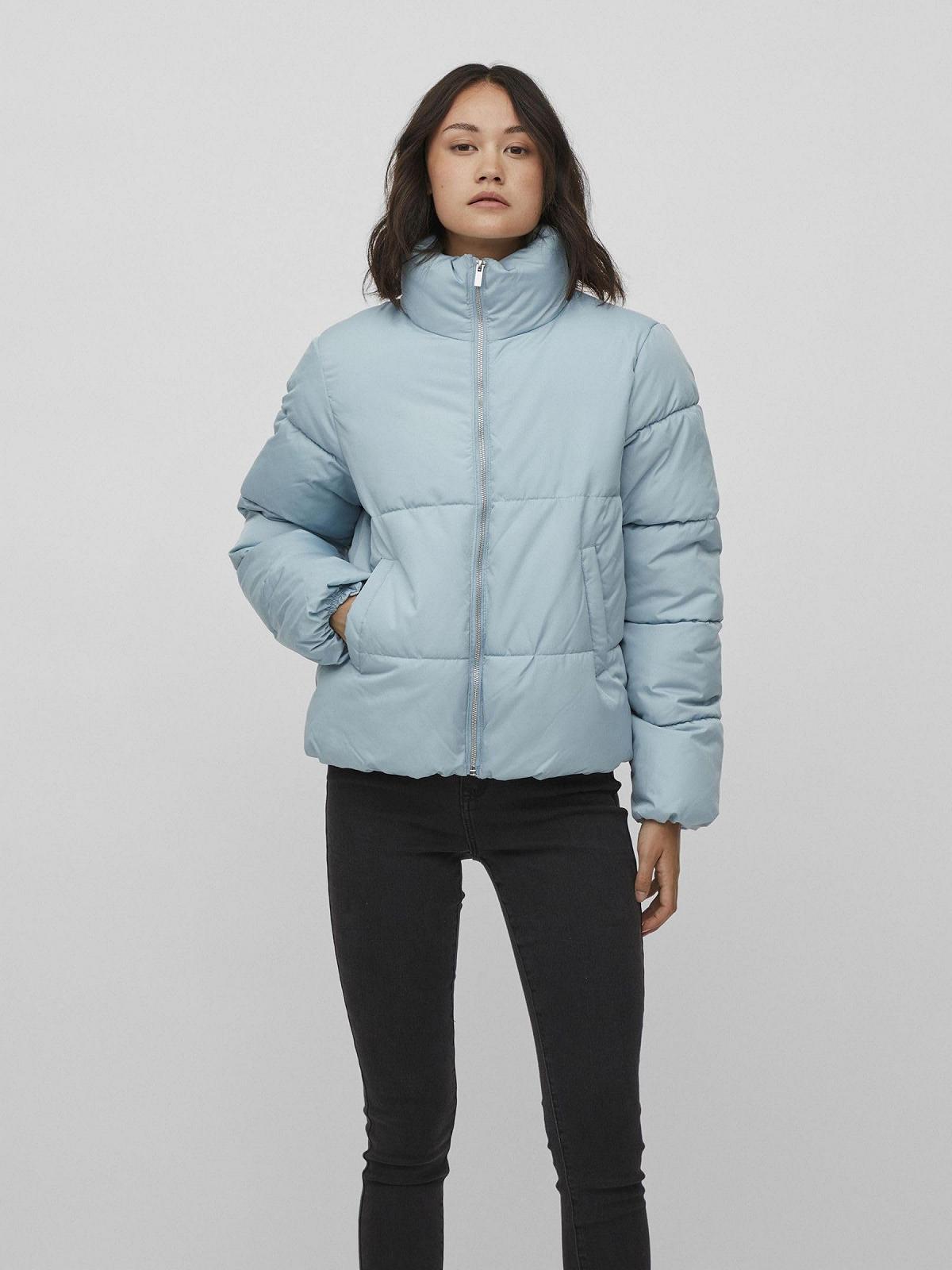 Куртка Vila Vitate L/S Short Puffer Jacket Noos, фото №4