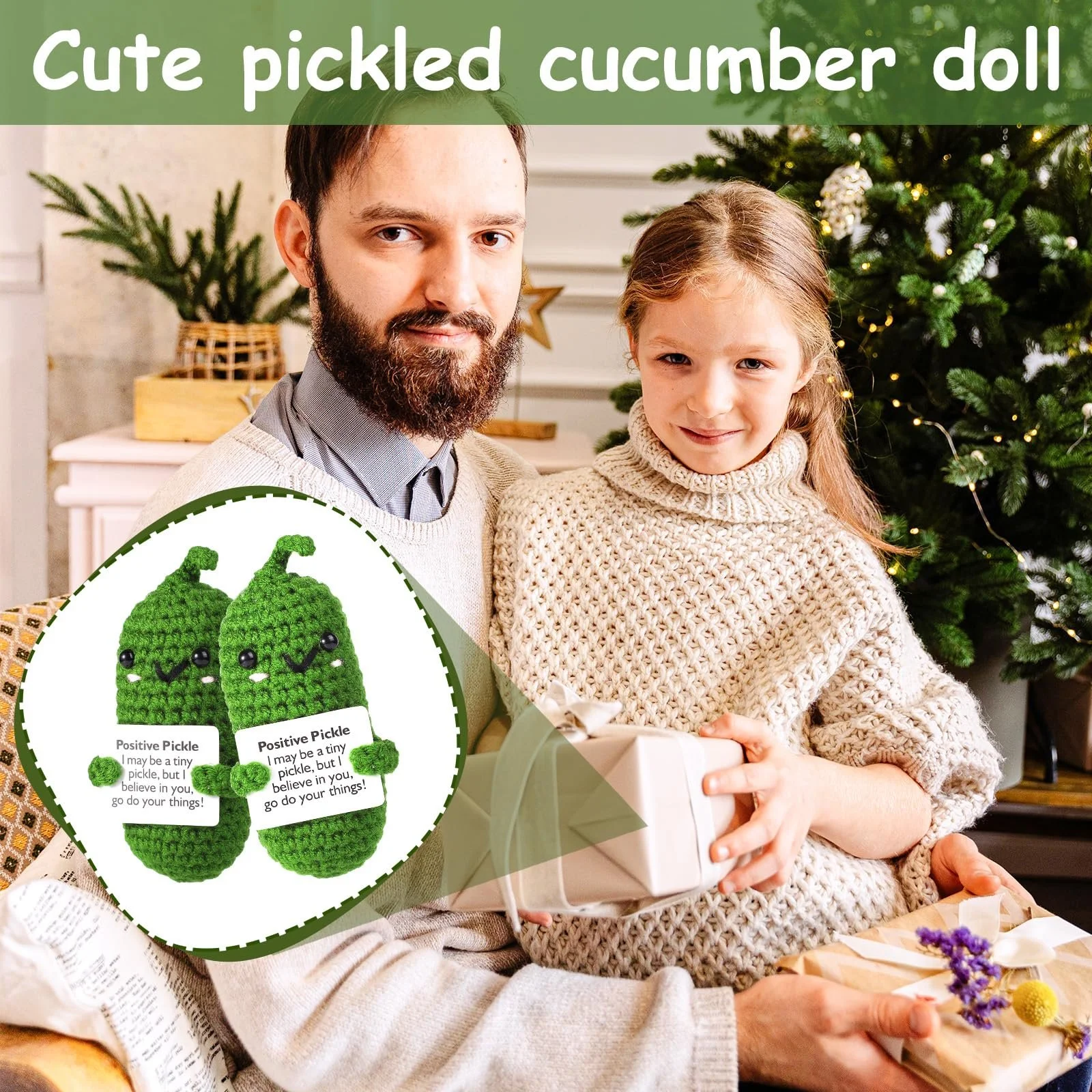 Набор NQEUEPN 2 Огурца Маринованных для Эмоциональной Поддержки, фото №6 Набор NQEUEPN 2 Огурца Маринованных для Эмоциональной Поддержки, фото №6