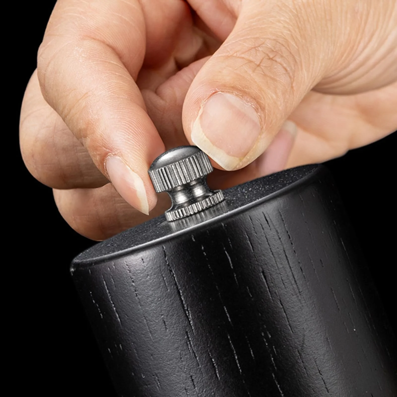 Мельница для специй Деревянная Черная, фото №5 Мельница для специй Деревянная Черная, фото №5