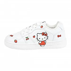 Кроссовки Hello Kitty Классические для девочек Подарочная коробка Размеры UK 12 до 3 - Фото 1