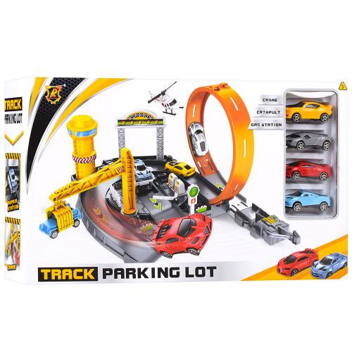 Ігровий набір трак з машинами PENG RONG P872-A Ігровий автотрак мертвої петлі, фото №2