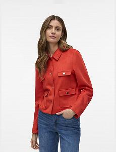 Куртка VERO MODA Vmjosesheila Faux Suede Jacket Ent synthetic.ua - Фото 1