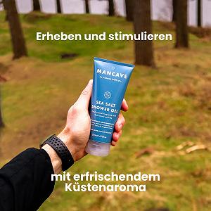 Гель для душу ManCave Sea Salt для чоловіків з морською сіллю 200 мл synthetic.ua - Фото 1