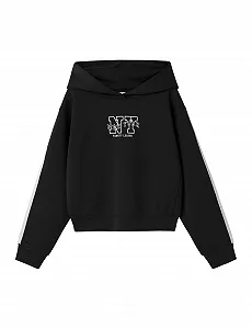 Лонгслив NAME IT Nkfnapes Ls Sh Sweat Wh Unb - Фото 1