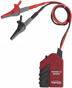 Тестер-локатор кабелей Testboy 26 / LED-фонарь / Красный synthetic.ua - Фото 1