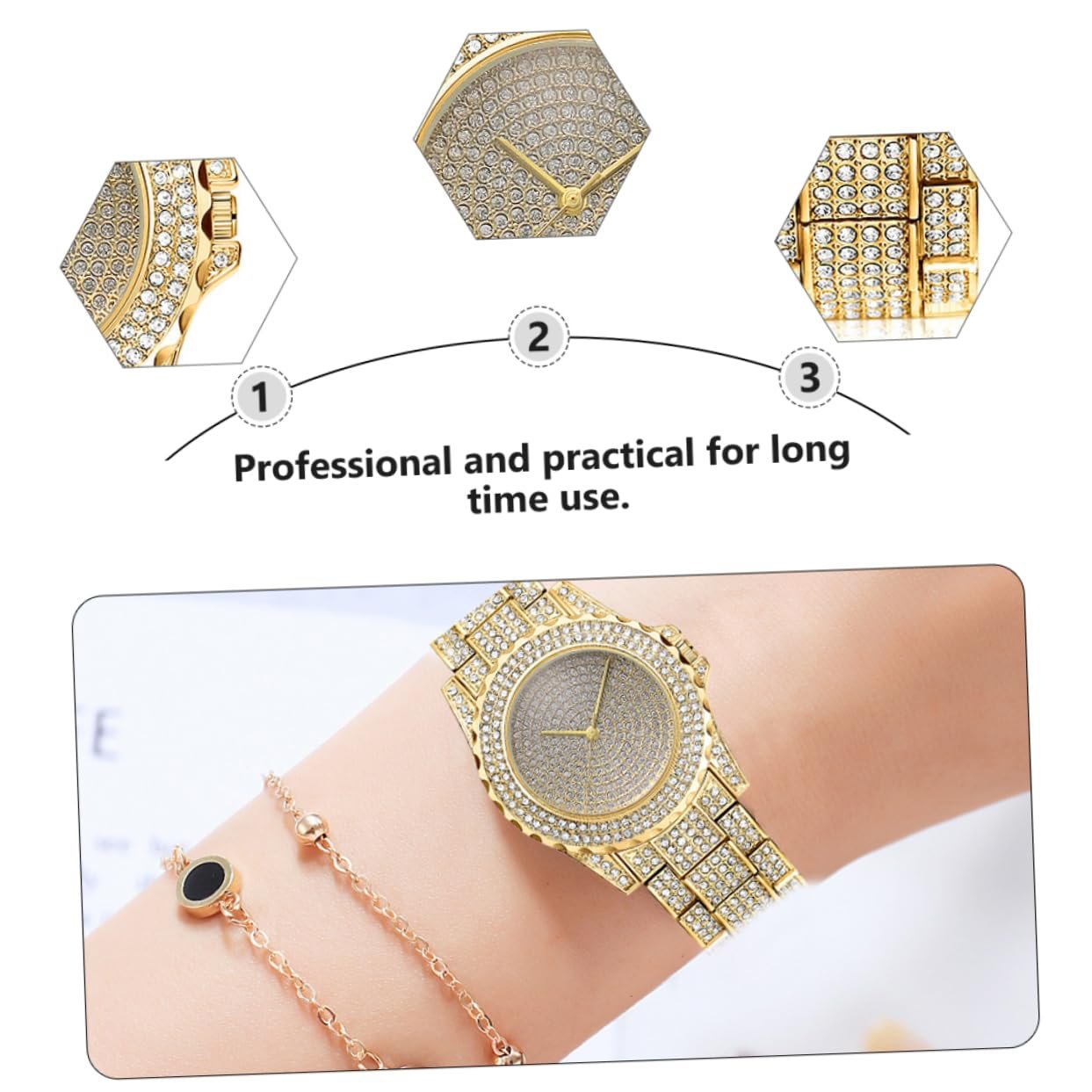 Жіночий кварцовий годинник WRITWAA, фото №3