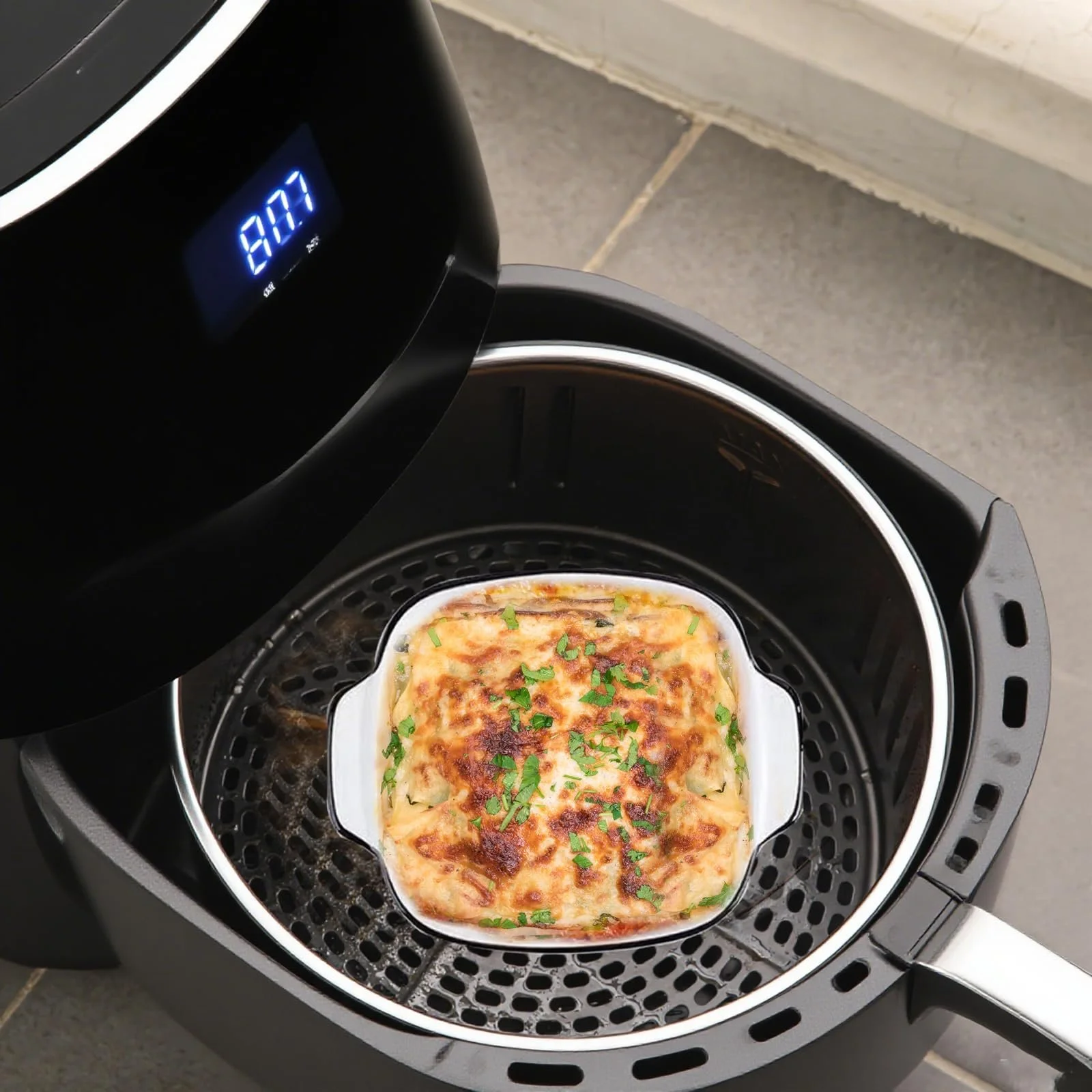 Набір форм для запікання IIRC керамічних малих 4 шт. біла 14.5 x 11.5 x 5.5 см, фото №7 Набір форм для запікання IIRC керамічних малих 4 шт. біла 14.5 x 11.5 x 5.5 см, фото №7