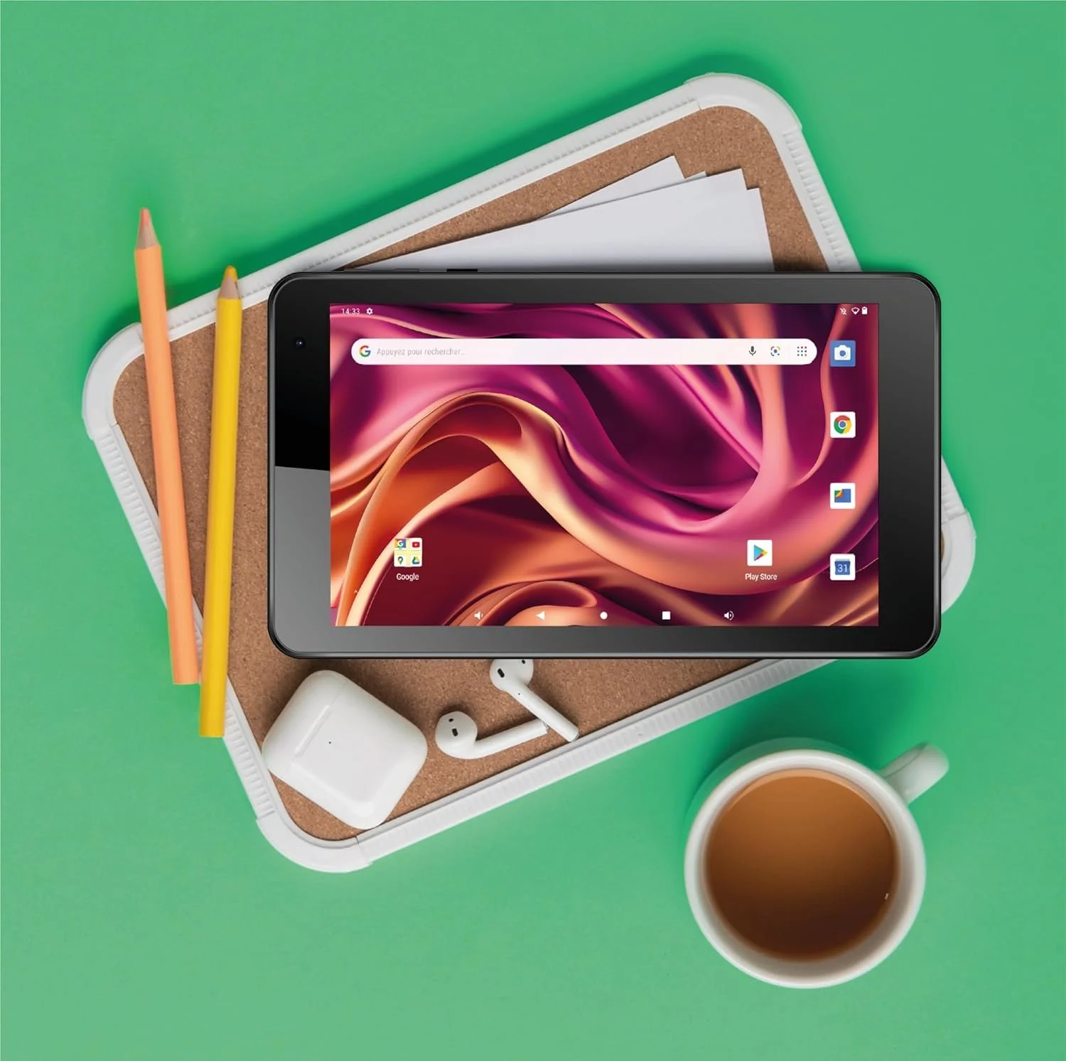 Планшет 7" Logicom TAB76 2/16 ГБ Android 13 3000 mAh 4 ядер Чорний, фото №4