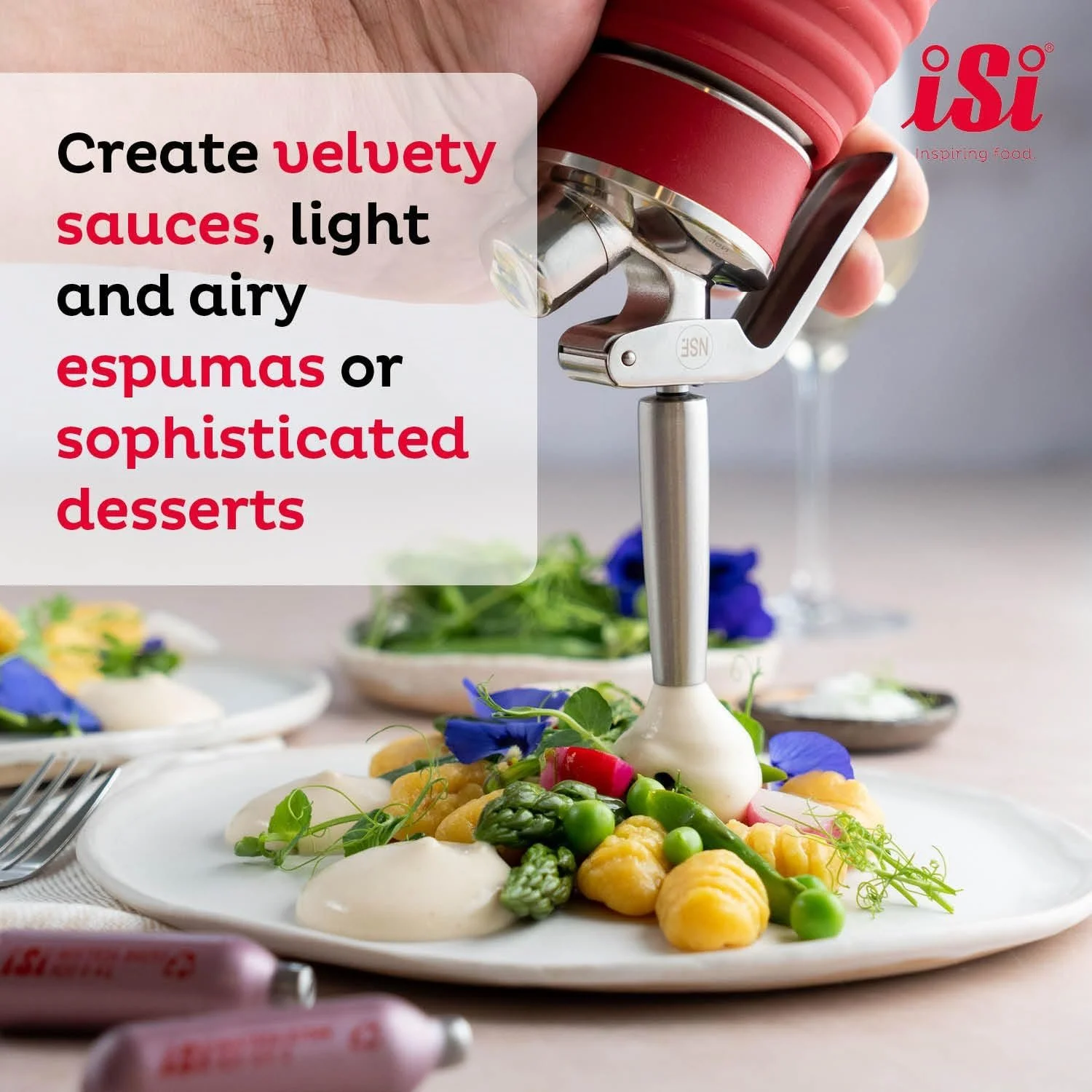 Диспенсер для вершків iSi Gourmet Whip Plus / 0.5 л / Метал, фото №3