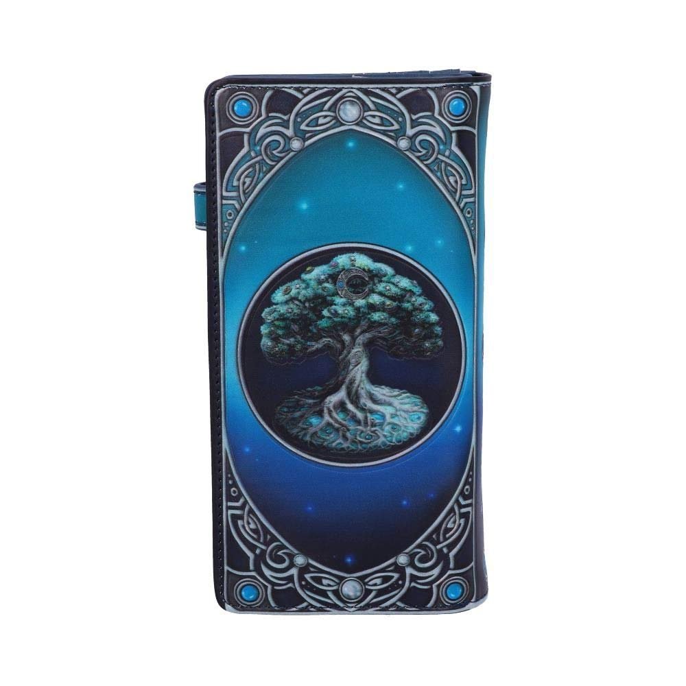 Кошелек Tree of Life Pagan Moon Embossed Nemesis Now B5174R0 Зеленый, 18.5 см, фото №3