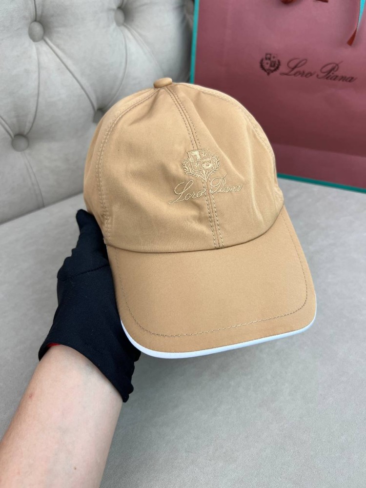 Кепка Loro Piana бежева gu604, фото №5