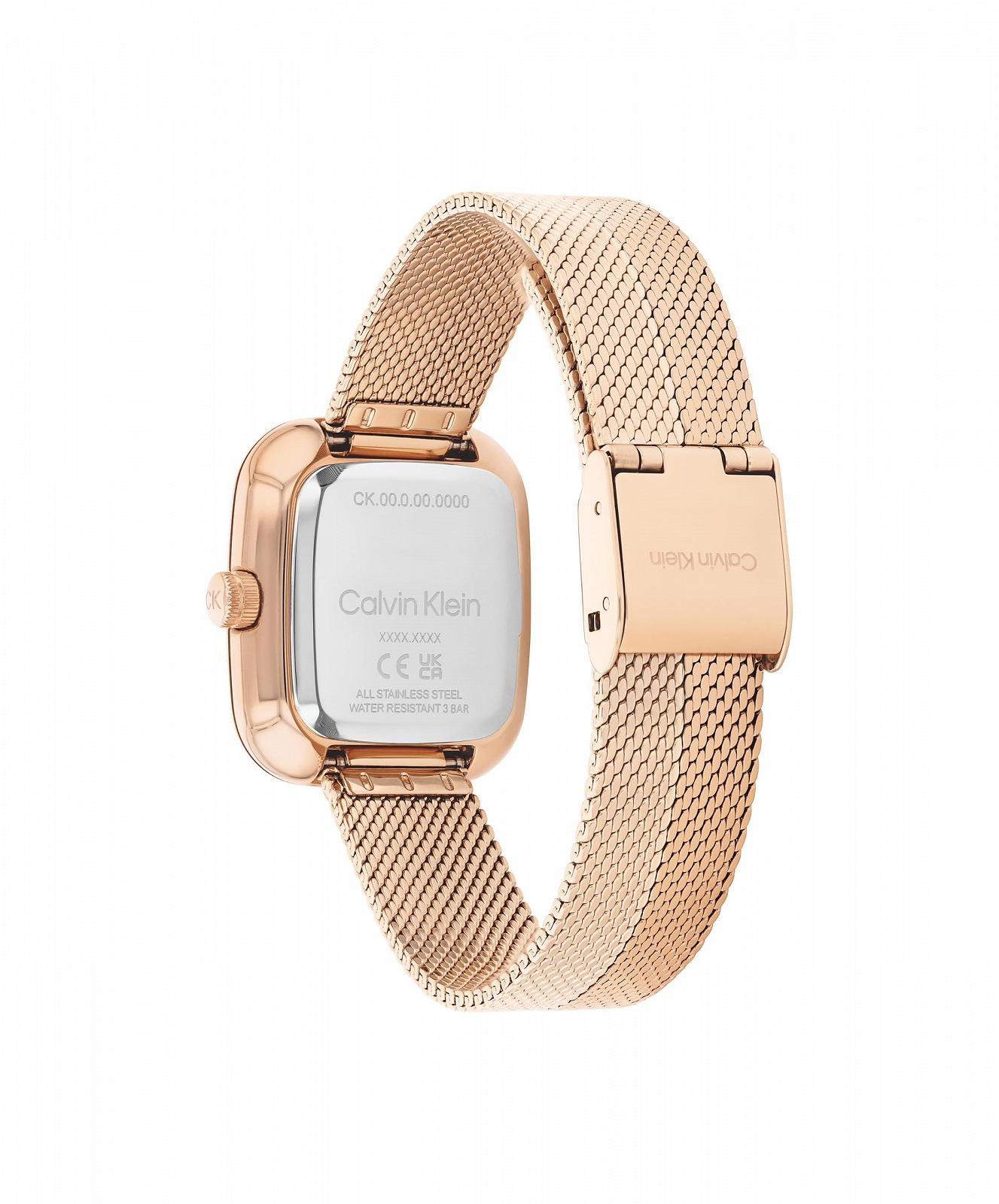 Жіночий годинник Quartz Calvin Klein CK Adore Collection 2-Hand з сітчастим браслетом, фото №3