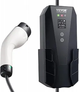 Зарядний пристрій для автомобіля VEVOR EV-B06-EU003B / 3.7 кВт / 16A / IP66 / Білий-Чорний synthetic.ua - Фото 1