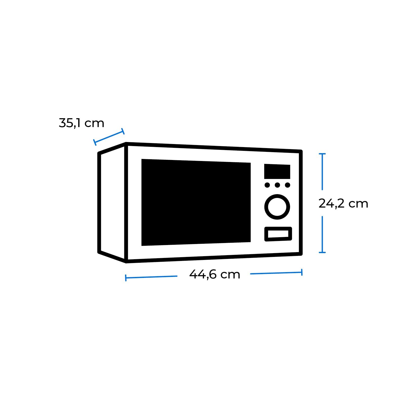 Микроволновая печь Exquisit MW717-070G 20 L 700 W / 900 W Silver, фото №6