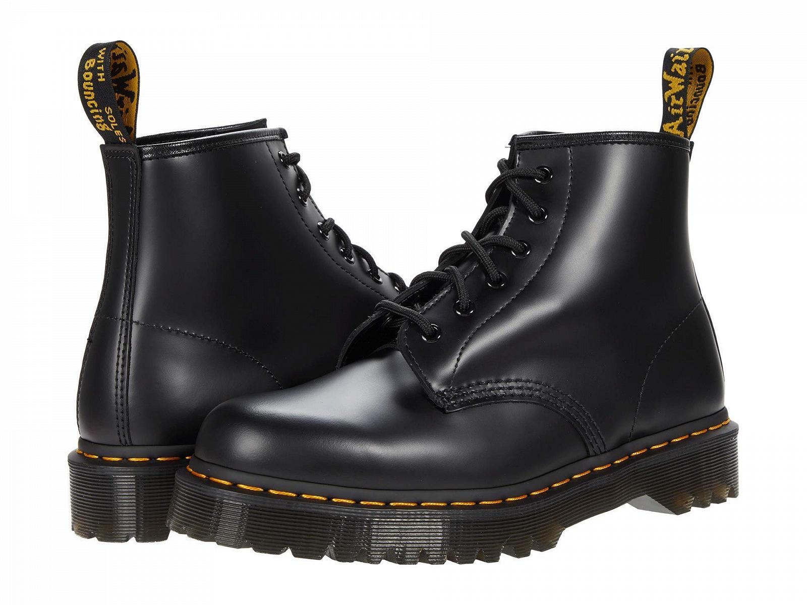 Черевики Dr. Martens 101 6-Hole Tan Harvest Brown, фото №2